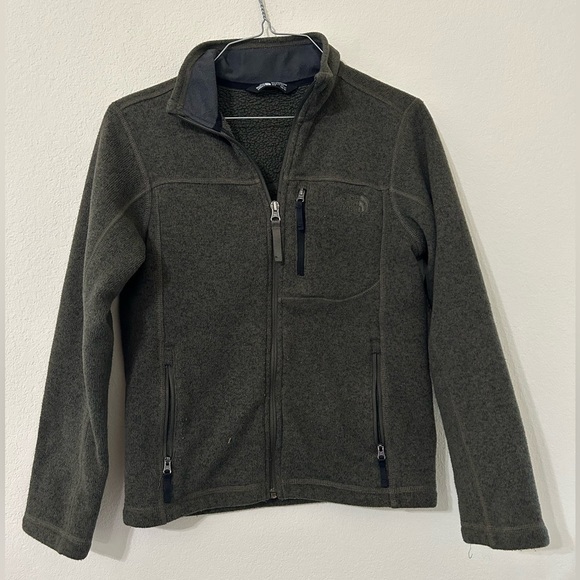 The The North Face Boys' Gordon Lyons Full Zip Fleece Size Medium 10/12 Jacket - Picture 1 of 9
